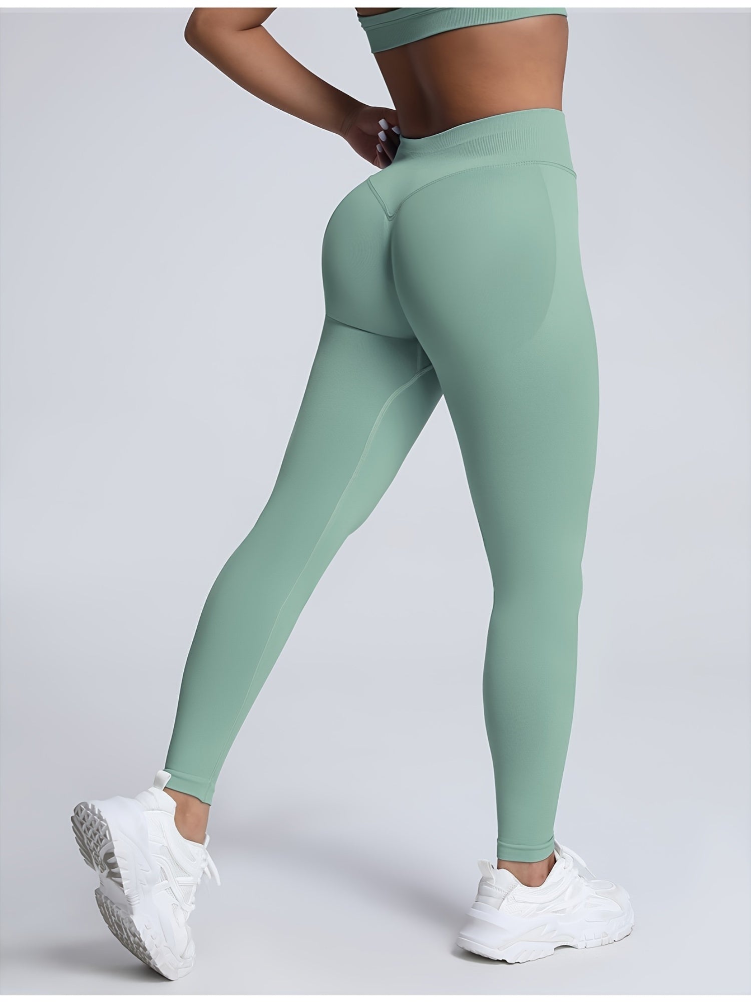 Seamless Women SoftHue Hidden Scrunch Butt Workout Leggings For Women