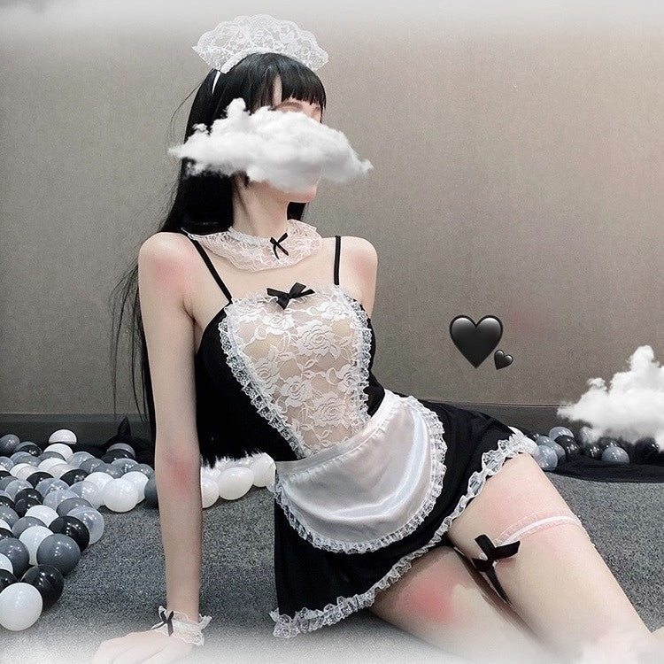 Sexy Lingerie Uniform Pure Maid Suit Free