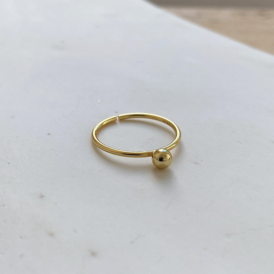 French Style Korean Style Jewelry Sterling Silver Ring Fashion