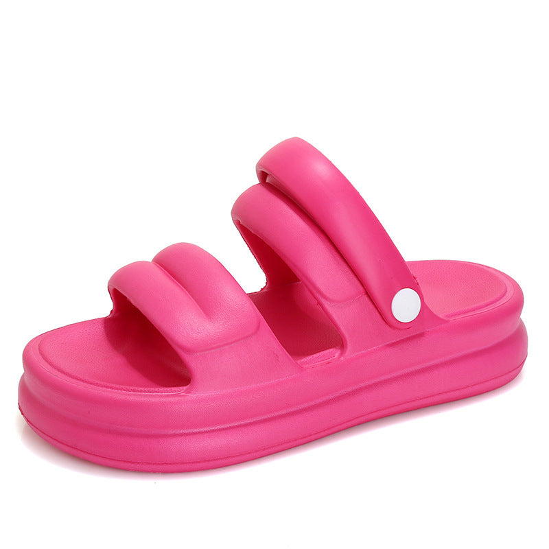 Multi-functional Thick-soled Sandals For Women Summer Outdoor Garden Slippers Beach Shoes
