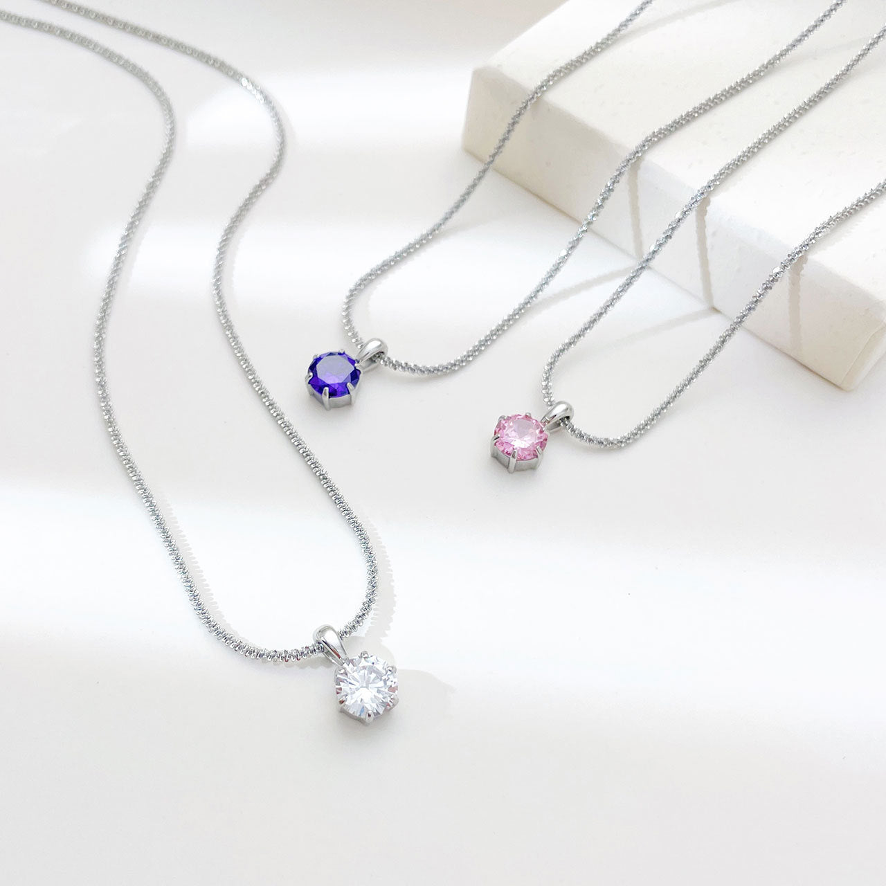 European And American Fashion New Style Diamond-studded Necklace Women