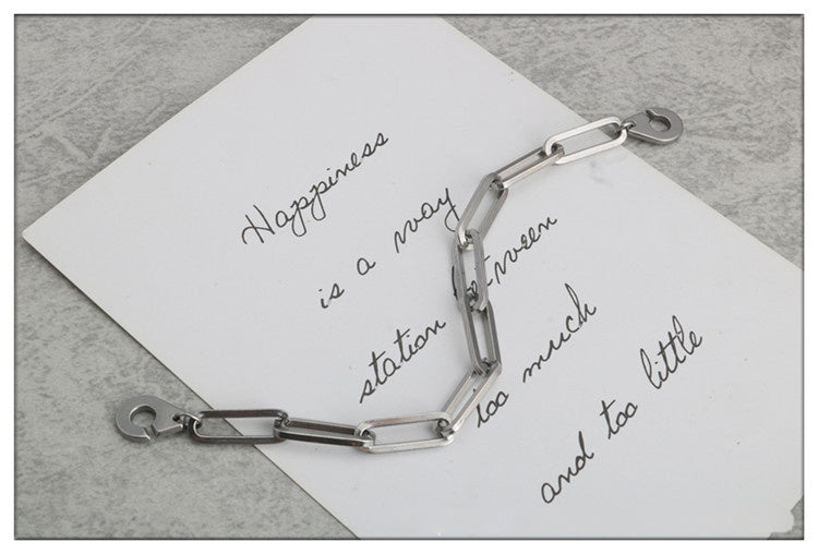 European And American Style Cold Industrial Style Simple Handcuffs
