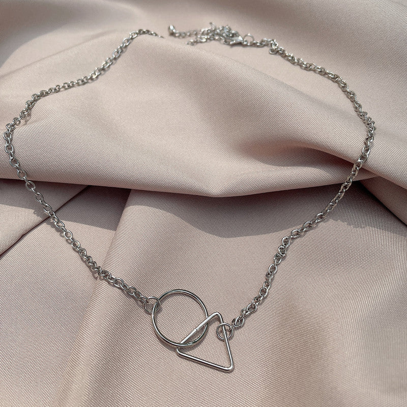 Necklace Cos Style Other Stories Personalized Necklace Clavicle Chain Women''s Geometric Simplicity Temperament Trend