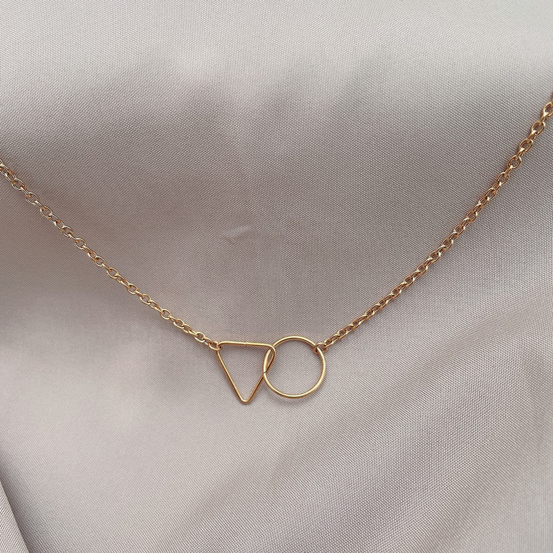 Necklace Cos Style Other Stories Personalized Necklace Clavicle Chain Women''s Geometric Simplicity Temperament Trend