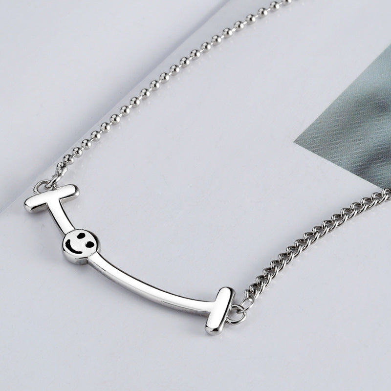 New  Elephant Sweater Necklace Female Niche Light Luxury Clavicle Chain Old Retro Simple