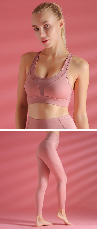 Sports Bra Shockproof Yoga Vest Sports Bra