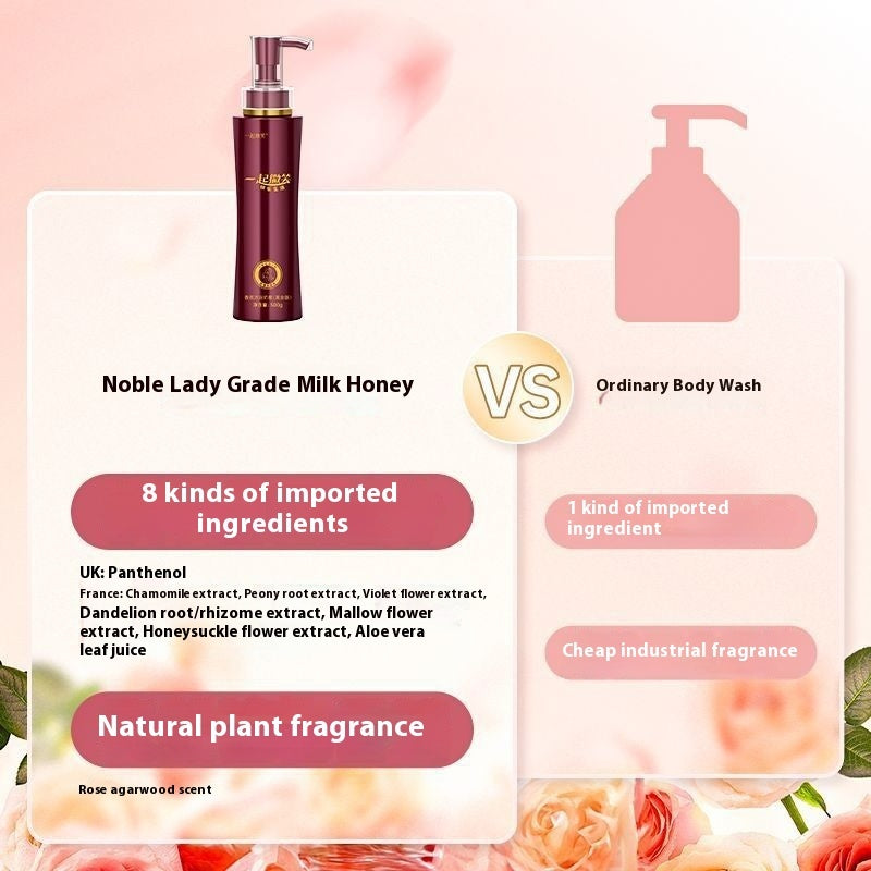 Fragrance Milk Honey Shower Gel Lotion For Women Fragrance Care