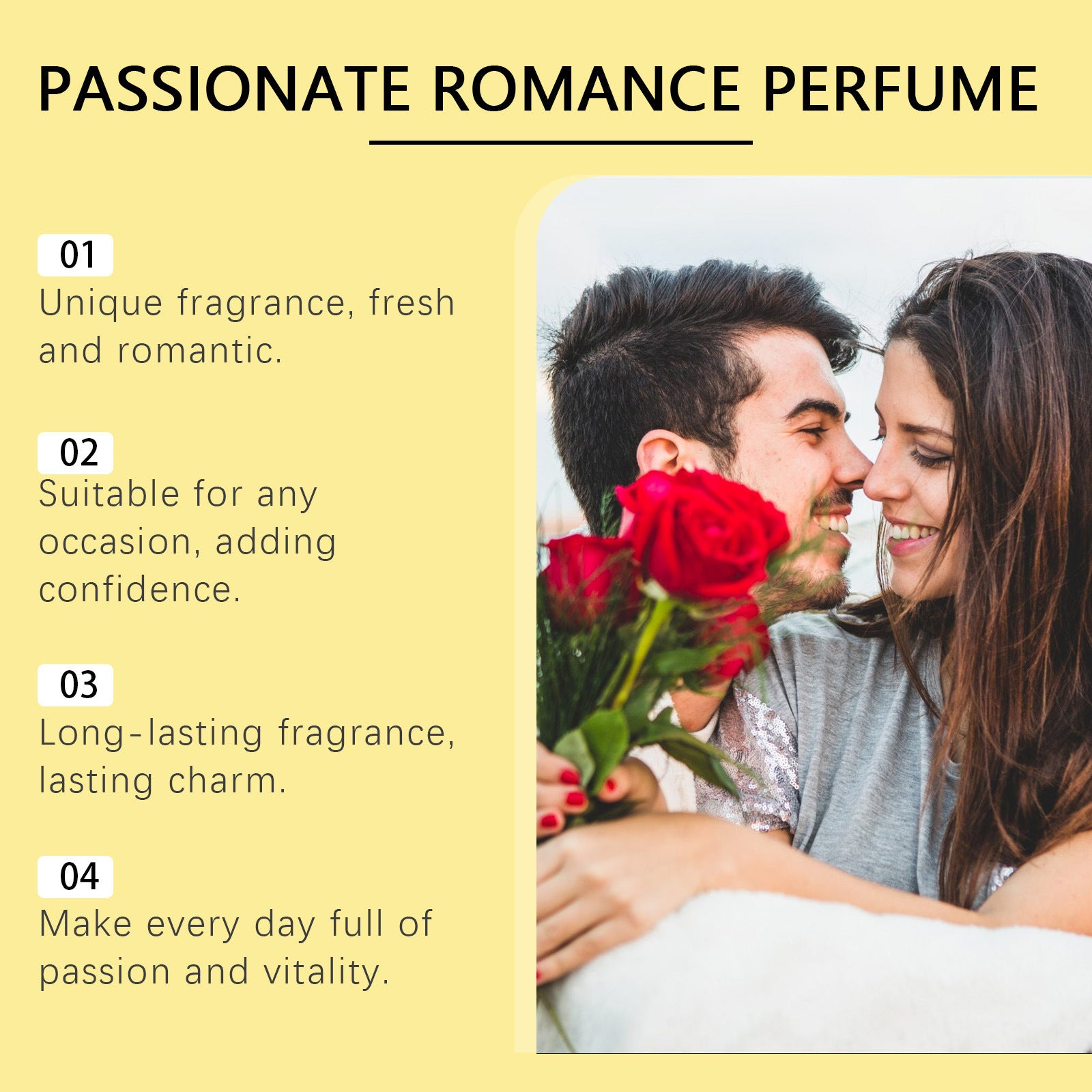 Lemon Rose Romantic Perfume Mixed With Floral Fragrance Soft And Sweet