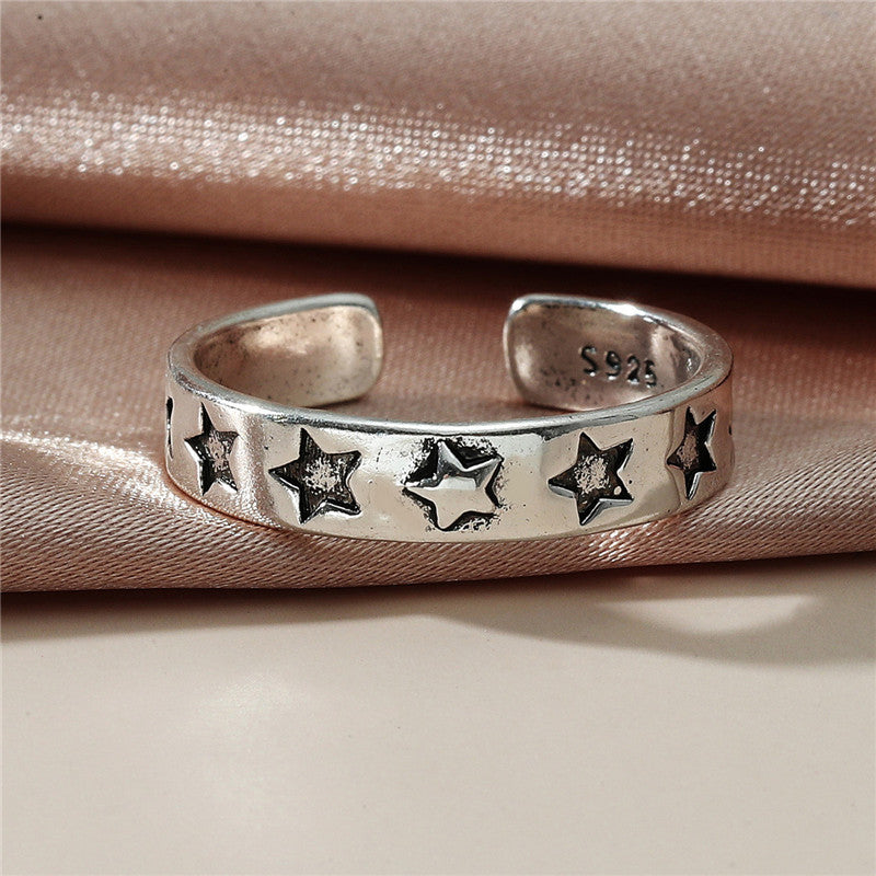 Korean Style Retro Fashion Ring Bracelet Women