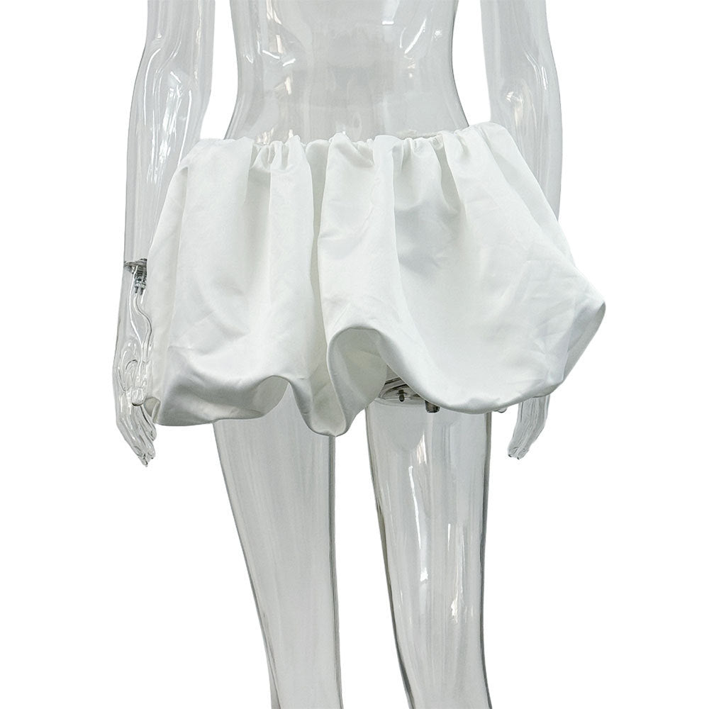 Casual And Comfortable Bud Bubble Skirt