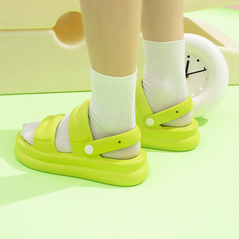 Multi-functional Thick-soled Sandals For Women Summer Outdoor Garden Slippers Beach Shoes