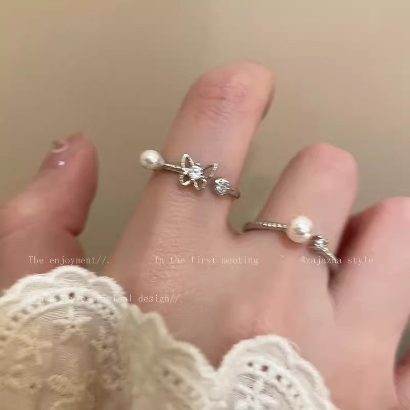 Ins Korean Style Niche Design Ring Advanced Normcore Style Ring