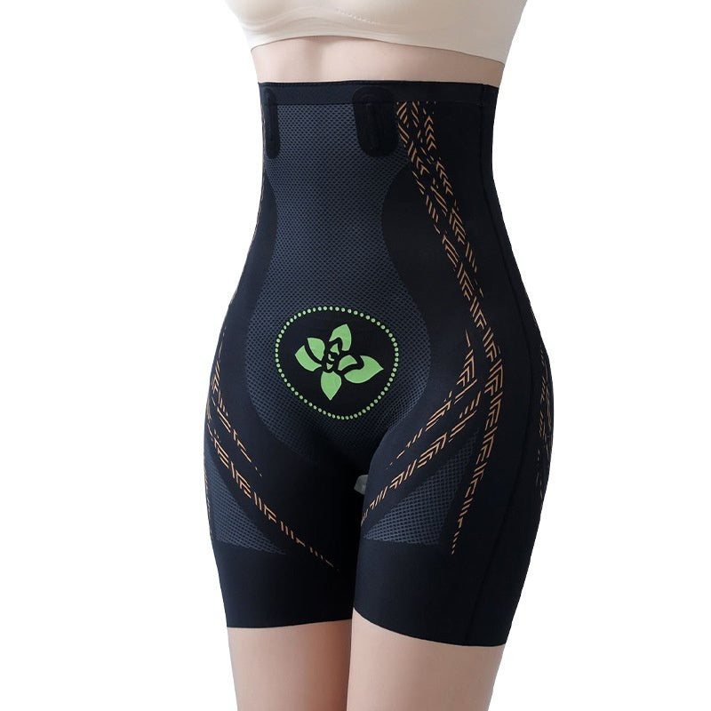 Hip Raise High Waist Breathable Waist Shaping Seamless Belly Contracting Pants