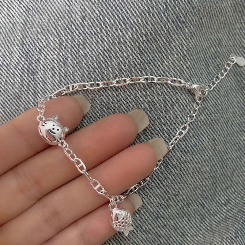 Year-old Fish Not Specification Small Pieces Of Silver Bracelet Design