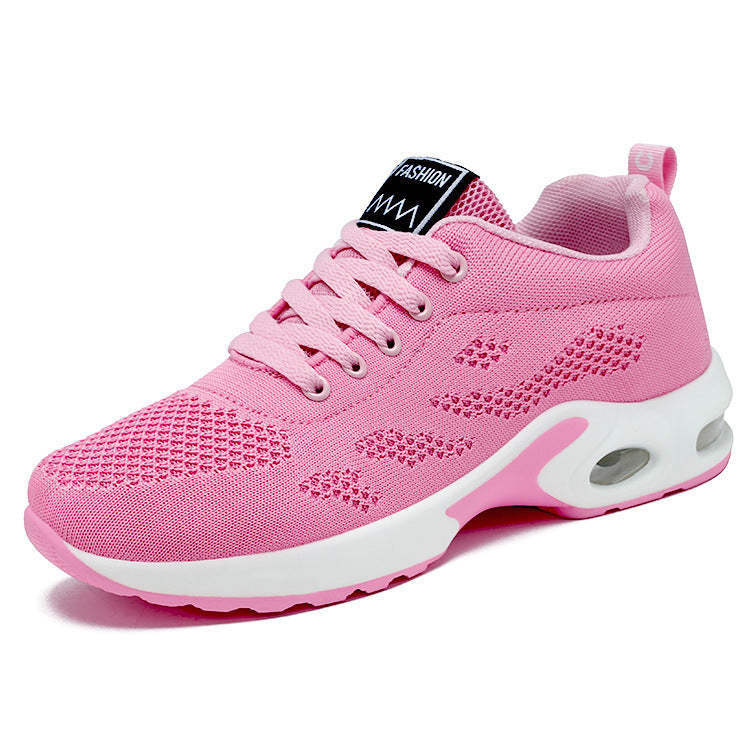 New Casual Air Cushion Running Breathable Soft Sole Sports Shoes For Women