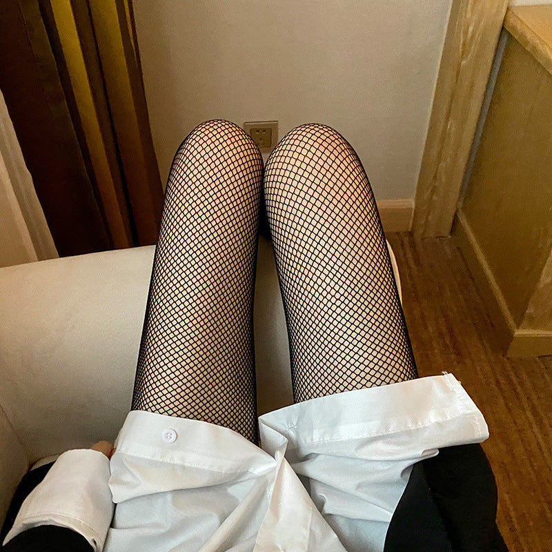 Black Socks Popular Fishnet Socks Women