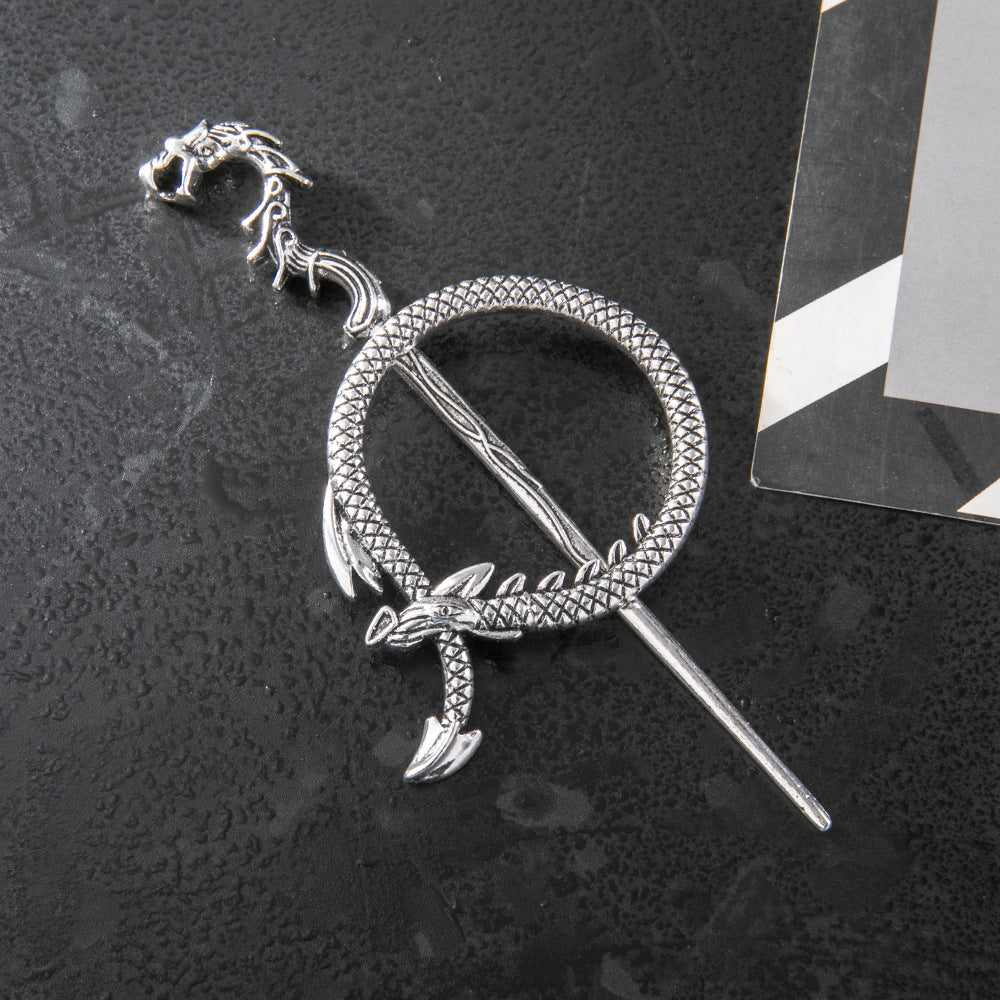 New Chinese Style Auspicious Retro Girl Lady Ancient Style Y2g Hairpin Ancient Style Updo