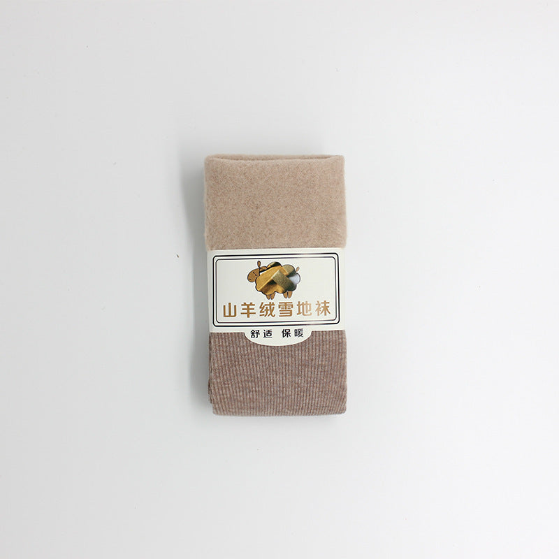 Mid-High Tube Men And Women Warm Snow Socks