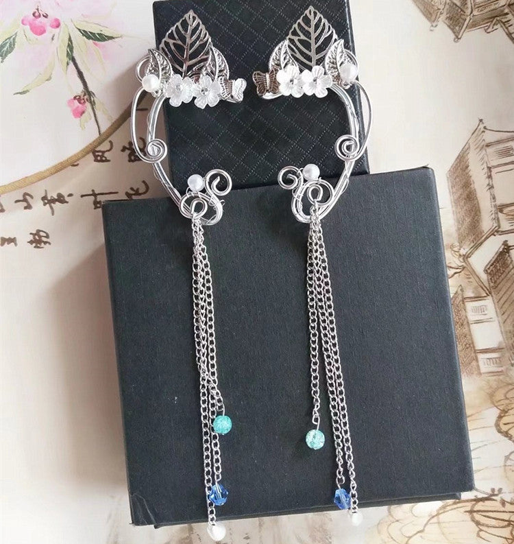 Handmade Personalized Ear Clip Cos Antique Clothing
