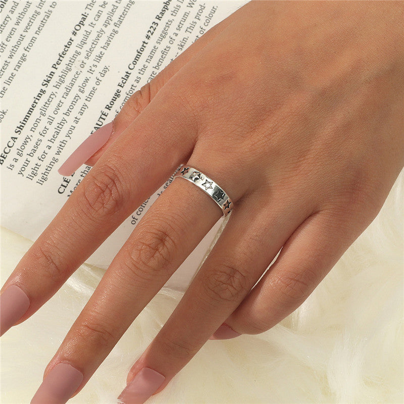Korean Style Retro Fashion Ring Bracelet Women