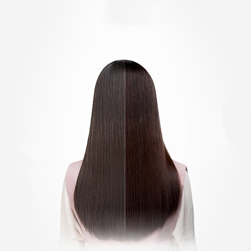 Spiral hair straightener