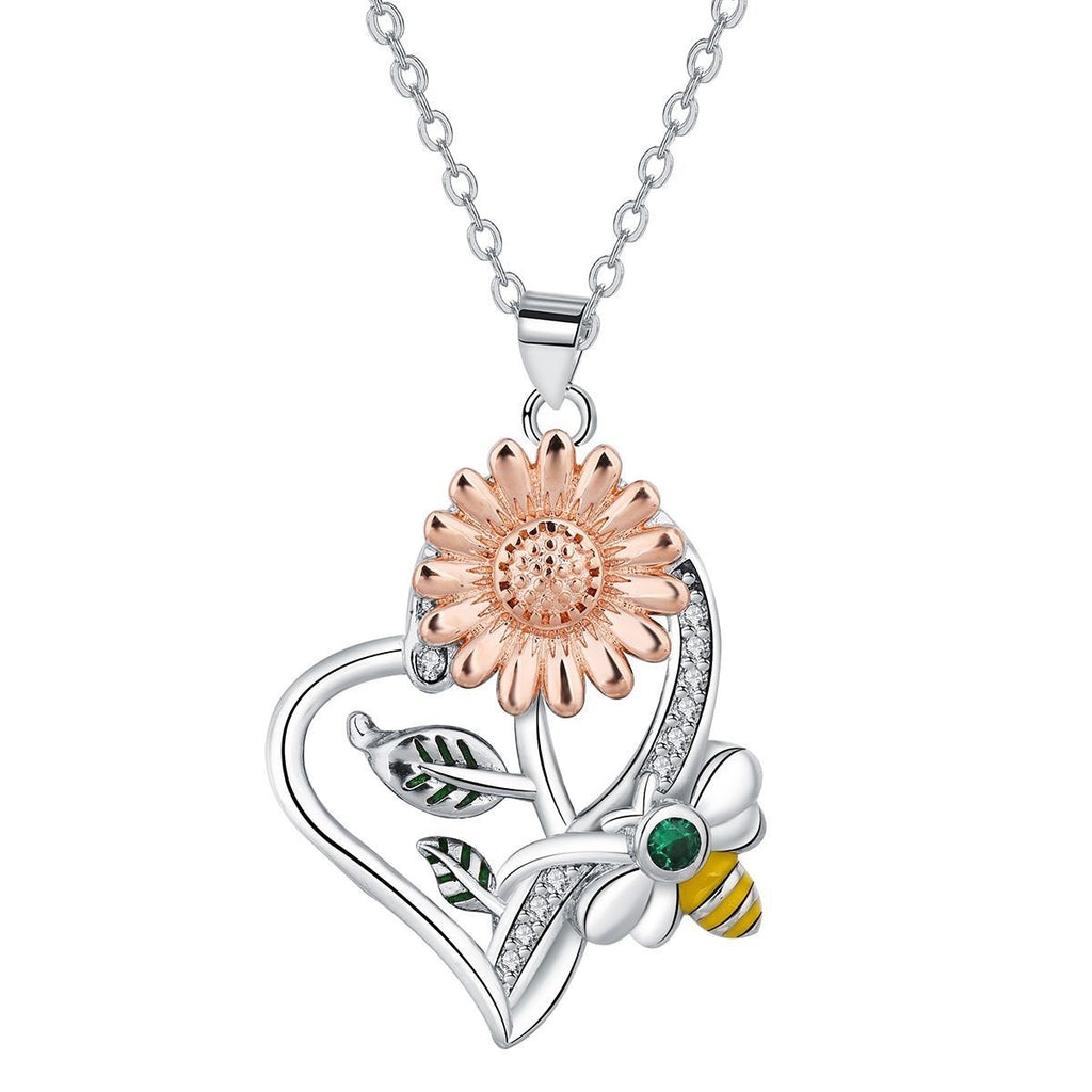 Garden Style Jewelry Bee Style On Sunflower