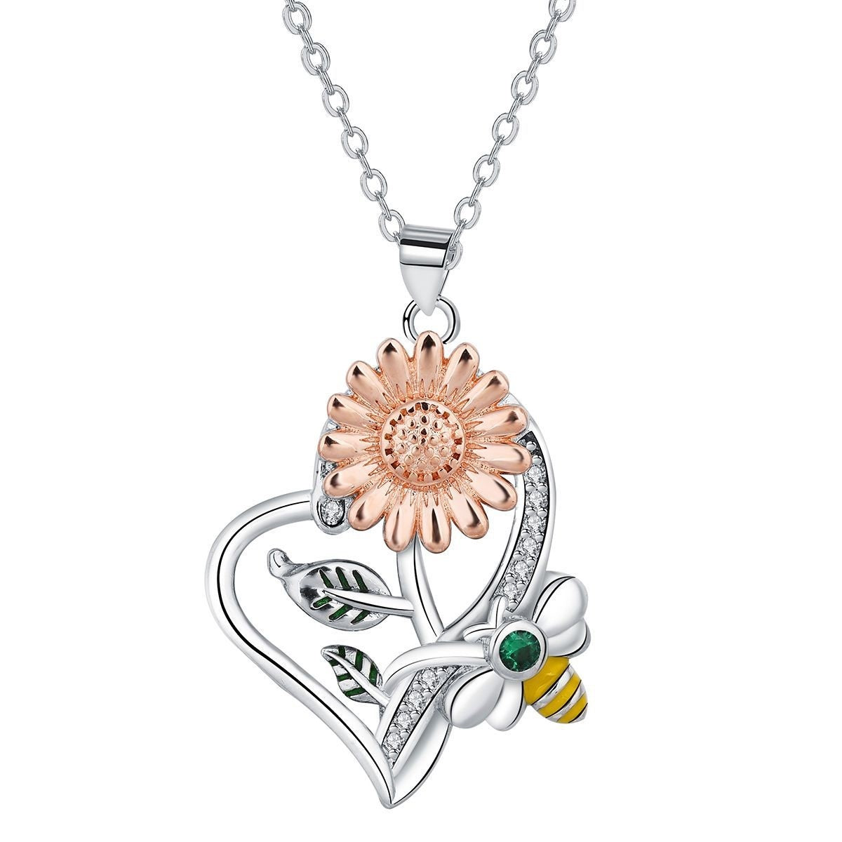 Garden Style Jewelry Bee Style On Sunflower