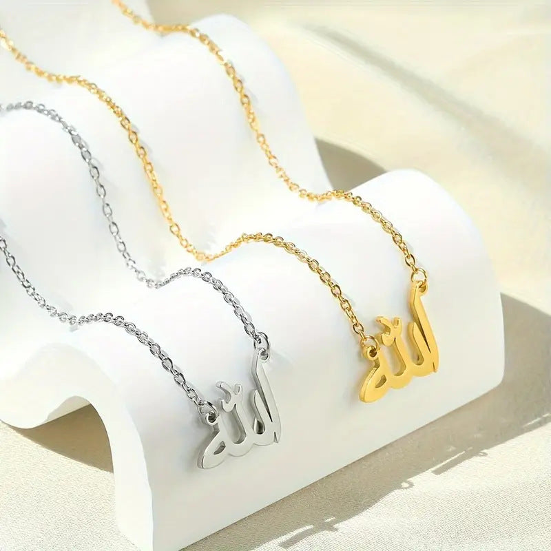French Style Retro Titanium Steel Necklace For Women