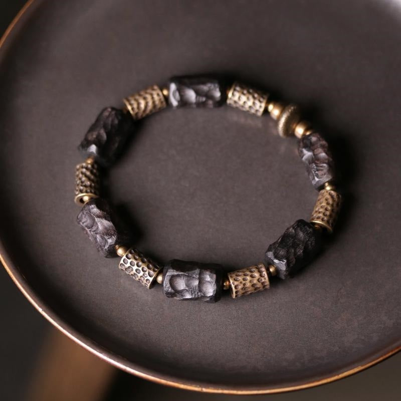 Retro Ethnic Style Handmade Texture Bracelet For Women