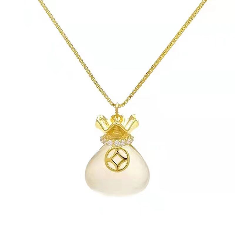 Vintage Money Bag Necklace For Women