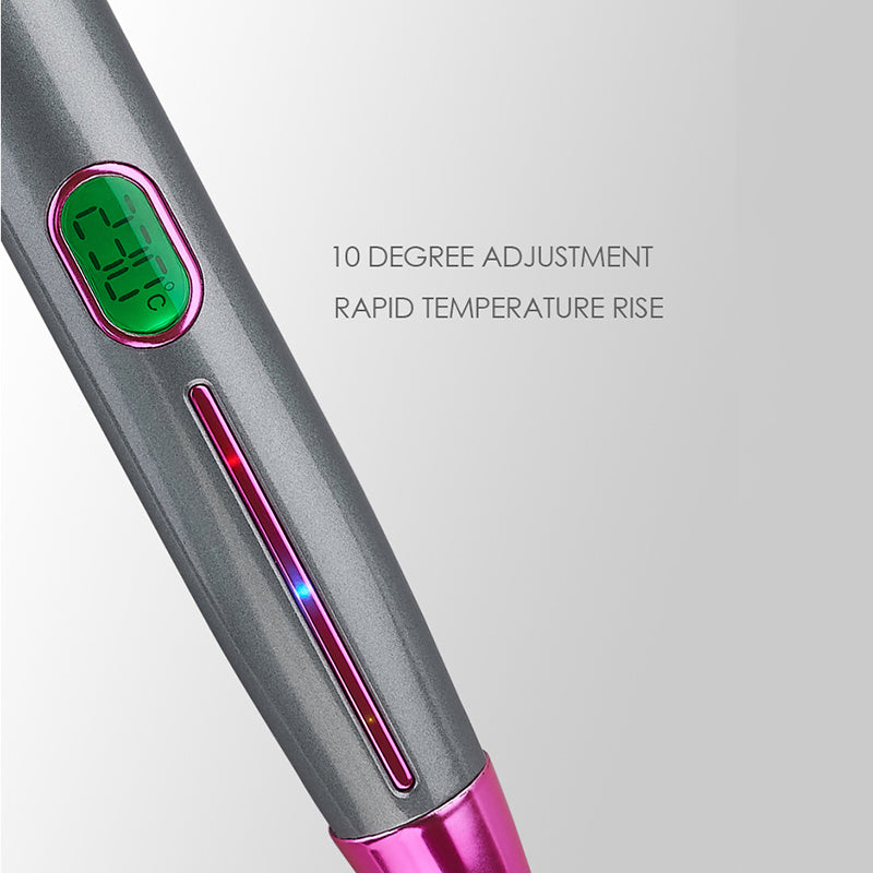 Infrared negative ion hair straightener