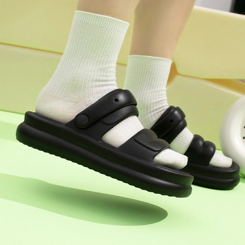 Multi-functional Thick-soled Sandals For Women Summer Outdoor Garden Slippers Beach Shoes