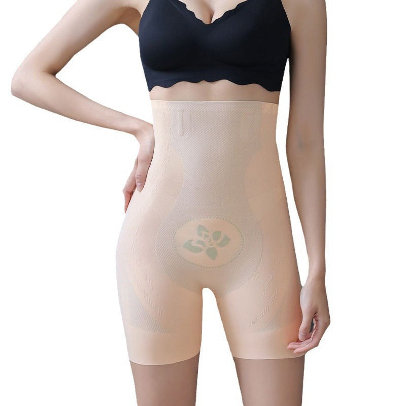 Hip Raise High Waist Breathable Waist Shaping Seamless Belly Contracting Pants