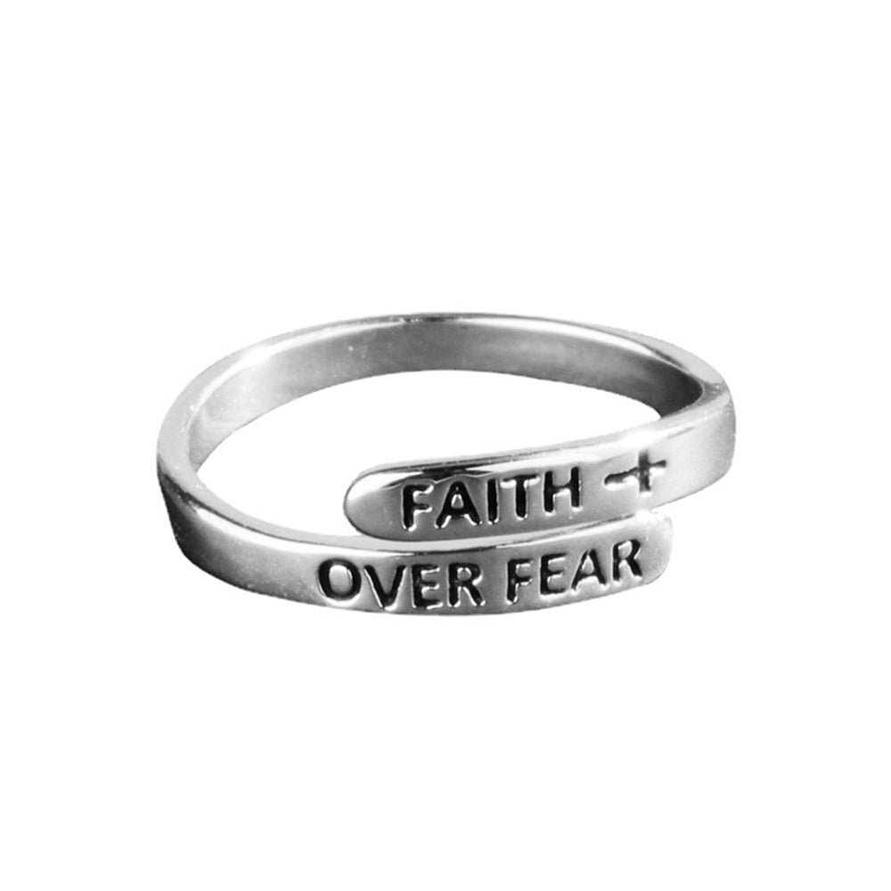 Women's New And Old Cross Ring