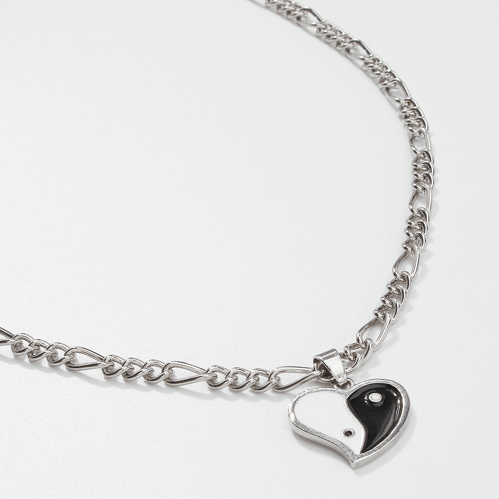Love New Money Ornaments Ladies Alloy Ins Hip Hop Retro Creative Necklace