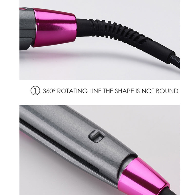Infrared negative ion hair straightener