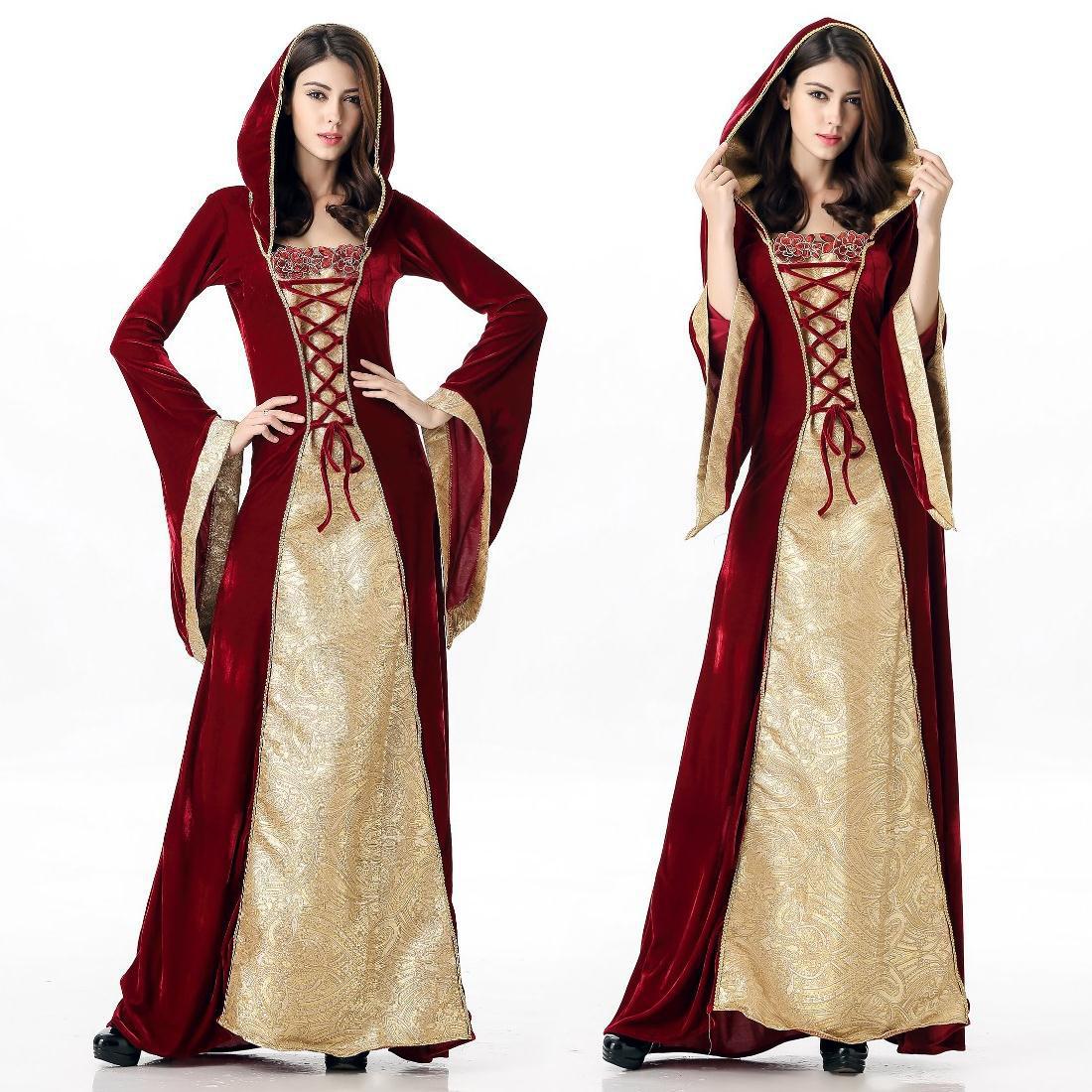European vintage court clothing