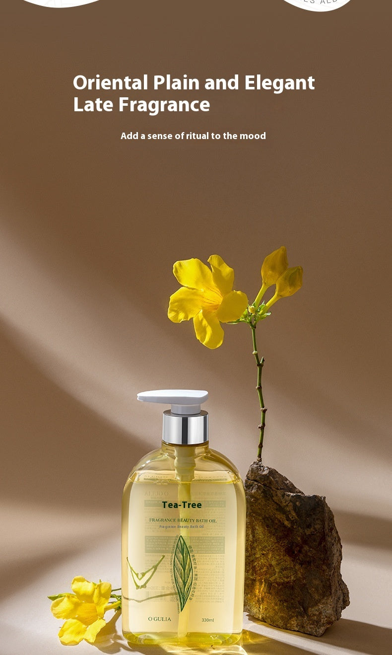 Moisturizing, Hydrating And Skin Rejuvenating Skin Care Tea Tree Fragrance Skin Care Bath Oil
