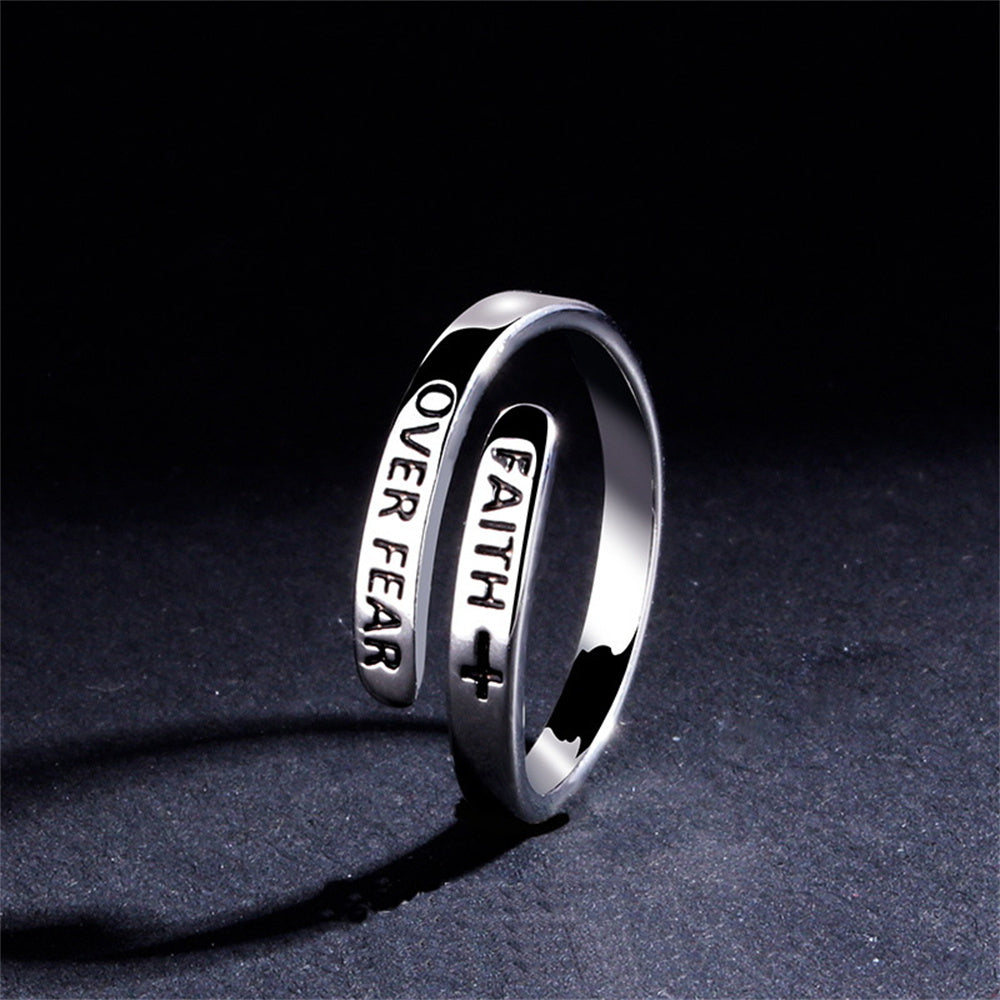 Women's New And Old Cross Ring