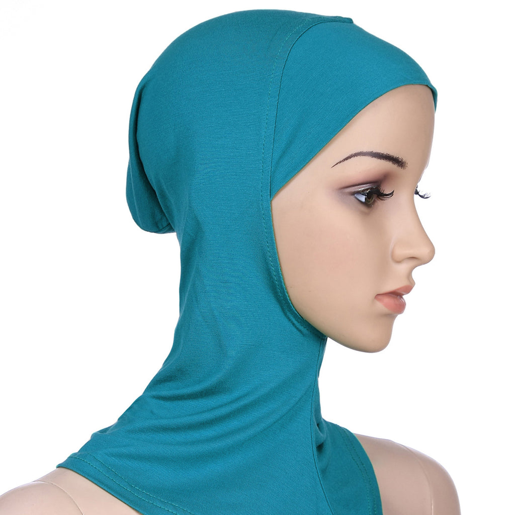 Muslim Soft Under Scarf Hat Cap Bone Bonnet Neck Cover