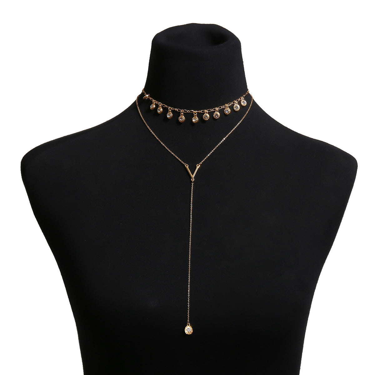 Simple multi-layer long money jewelry