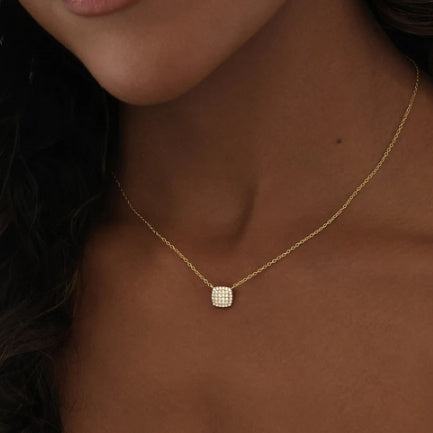 S925 Sterling Silver New Style Zircon Necklace Women