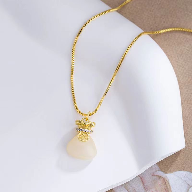 Vintage Money Bag Necklace For Women