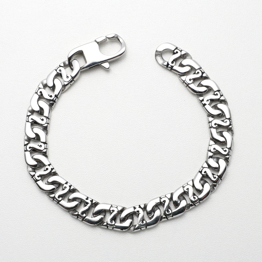 European And American Old Hip Hop Men's Bracelet