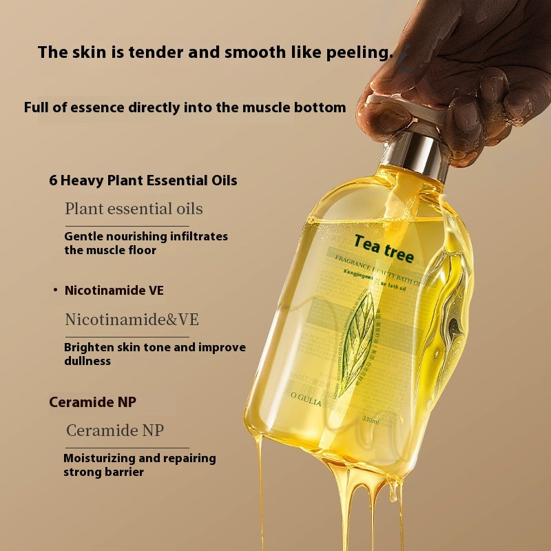 Moisturizing, Hydrating And Skin Rejuvenating Skin Care Tea Tree Fragrance Skin Care Bath Oil