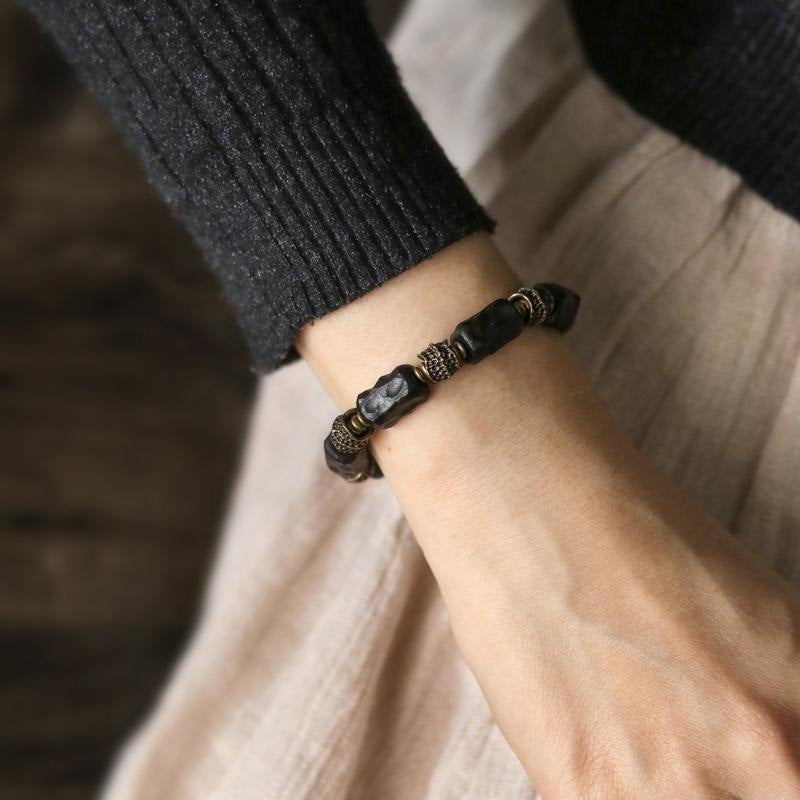Retro Ethnic Style Handmade Texture Bracelet For Women