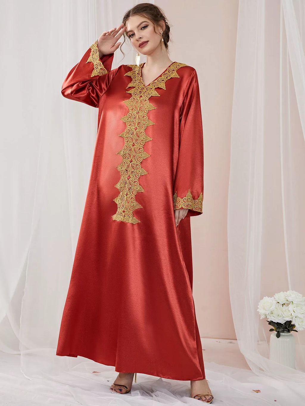 Fashion Loose Lace Casual Women's Clothing Dress