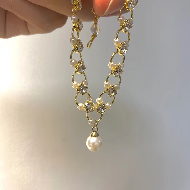 New Ins Style All-match Dicksoniaceae Bow Bracelet For Women