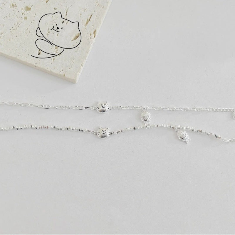 Year-old Fish Not Specification Small Pieces Of Silver Bracelet Design