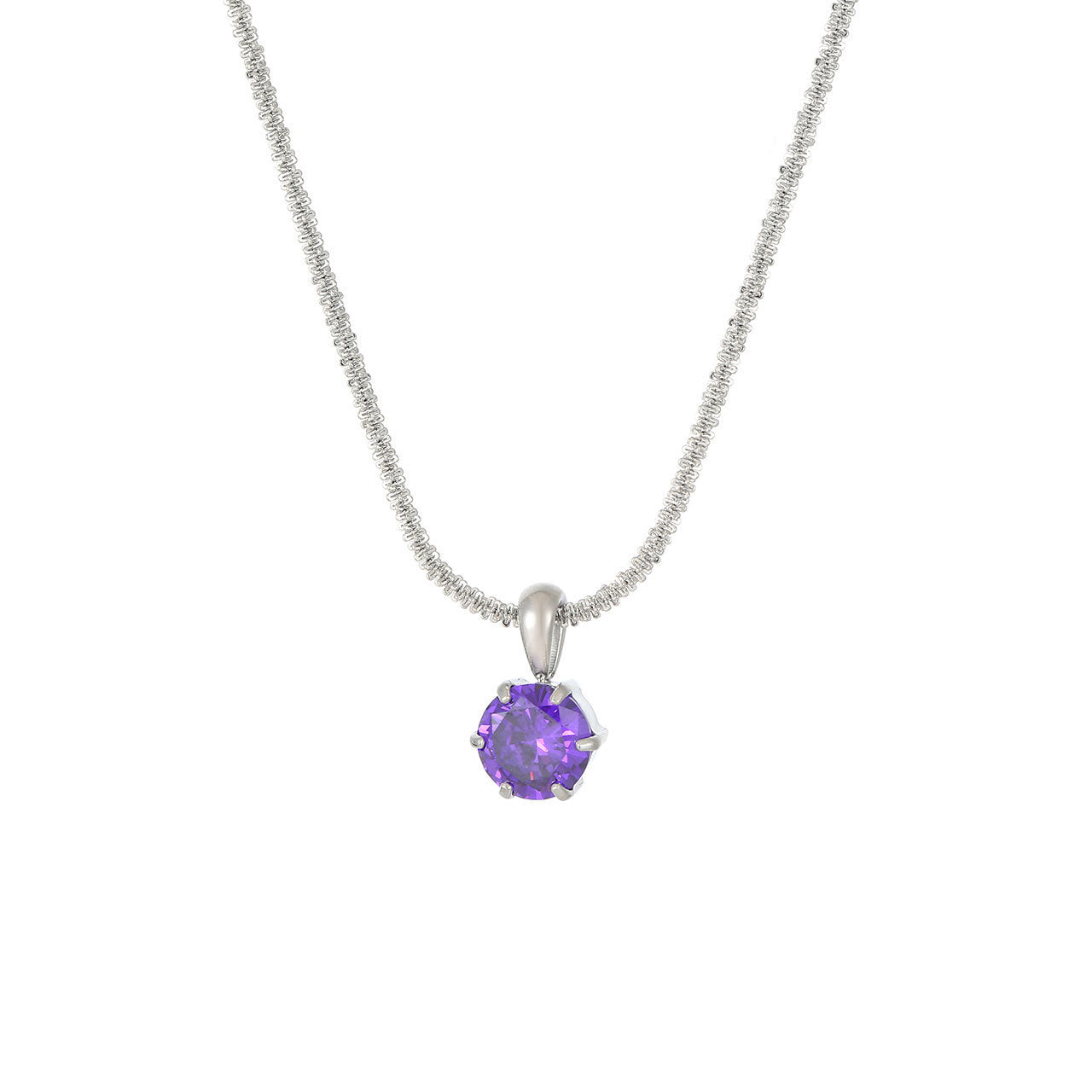 European And American Fashion New Style Diamond-studded Necklace Women